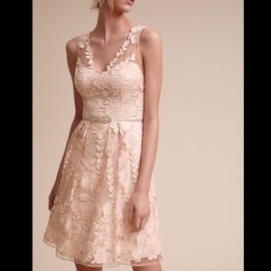 BHLDN Yoanna Bataschi - Blush Cocktail Dress - 6